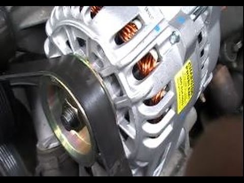 how to replace an alternator