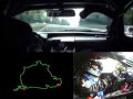 VIDEO: Lexus LF-A coureur obtient obligation de fils en écran PARTAGÉ sur le circuit du Nürburgring à long