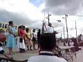 El presidente leg�timo de M�xico en Dzilam de Bravo, Yucat�n
