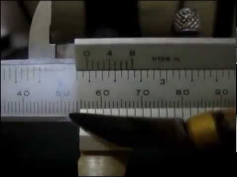 how to measure vernier caliper in mm