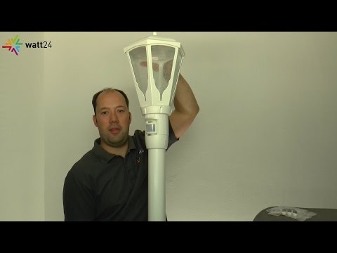 STEINEL GL 16 S  - Sensor Standleuchte [watt24-Video Nr. 106]