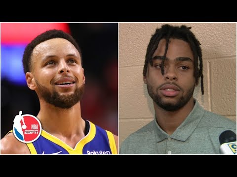 Video: D'Angelo Russell says he and Steph Curry will be a 'dangerous combo' | 2019 NBA Free Agency