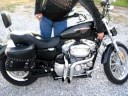 2007 xl883 low bitchslap pipes