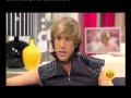 BRUNO ON GERMAN TV: Sacha Baron Cohen (Brüno) im Sat.1 Frühstücksfernsehen Juni 2009