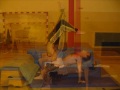 \"Sem p� nem Cabe�a\" circo, Tecido acrobatico , acrobacias..