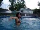 Just me and a couple of my girlies being nerds in the pool ;)