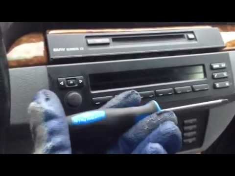 DIY how to replace BMW X5 2002 4.4i radio and CD