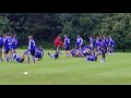Herzlake Trainingslager Schalke04 Magath 13.