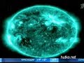 Видеоновость Мощная вспышка на Солнце зафиксирована специалистами НАСА | На Трафальгарской площади повесили уменьшенную копию Солнца 