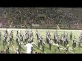 LBJ band half time of Mac game