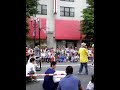 7月15日　札幌1番街で行われた、1番GUYを決めるダンクコンテスト。予選での熊谷渡選手のダンク。個人的にはインパクトナンバーワン。