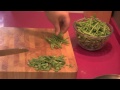 receta de frijolitos verdes con jamon