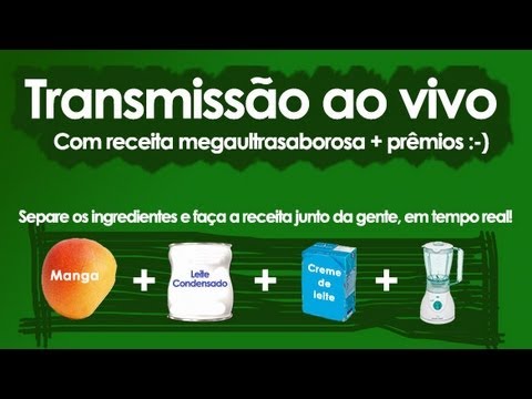 Transmissão ao vivo Manual do Mundo 100 milhões de views
