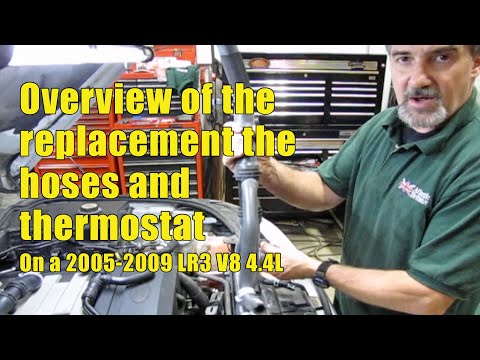 Atlantic British Presents: Coolant Hose and Thermostat Service on LR3 2005-2009