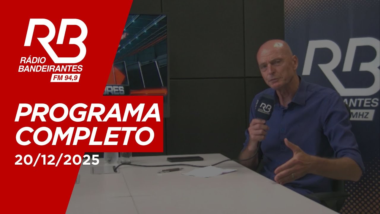 Band Motores na Rádio Bandeirantes (20/12/2025)