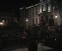 rock'n roll performance in the street 
