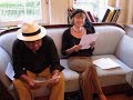 lesung (ausschnitt) anl��lich der ausstellungser�ffnung 