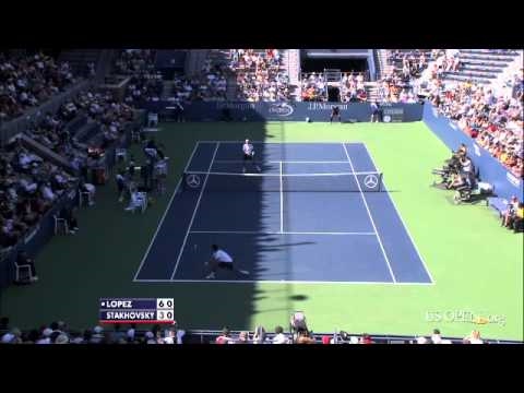 Lopez vs. Stakhovsky Highlights