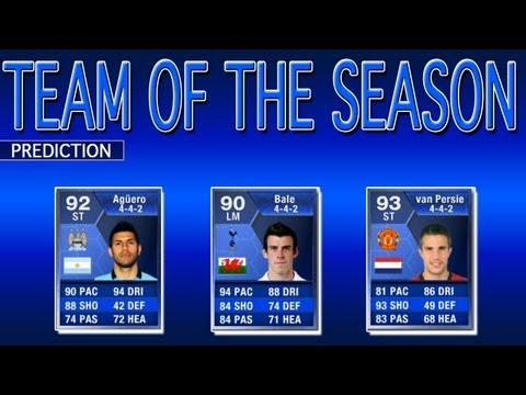 FIFA 13 Ultimate Team - TEAM OF THE SEASON - BPL (Prediction)