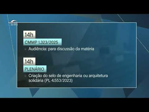 Agenda | Oitivas na CPI do Crime Organizado, Selo Engenharia e seguro-defeso