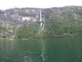 Geiranger Fjord, Norway from the Ferry