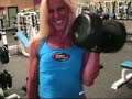 increase in DB curls to 35lbs
