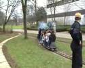 BR96 Publikumszug fährt durch Bahnhof Dampfbahn Leverkusen BR96 Publikumszug fährt durch Bahnhof Dampfbahn Leverkusen
