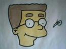 drawing of waylon smithers. it isn't the gorlep version. enjoy  /d.w.a.p