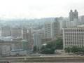 View out the window of the Yanggakdo Hotel