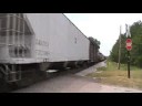 CSX 7735 Leads CSX Q581, Mixed Freight, at MP 111.5-6