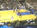 jj redick somehow gets nothing but air on an attempted layup. i don't even think i could do this if i tried.
