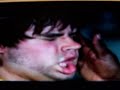 Slow motion slap Slow motion slap