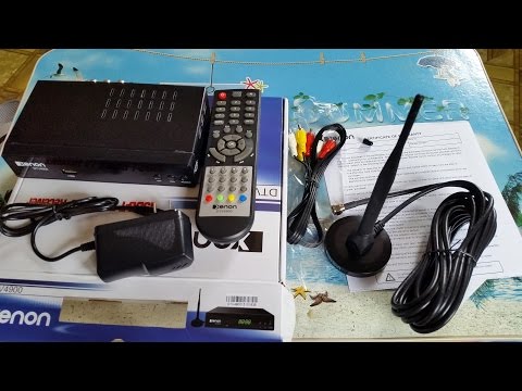 Xenon DTV4900 ISDB-T Digital TV Receiver Unboxing and Testing