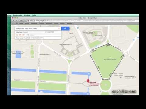 how to measure area in google earth
