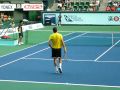 Juan Martin Del Potro Practice In Rakuten Open 2009
