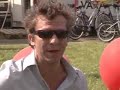 tom barman performing acoustic backstage at pinkpop 2006