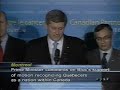 Stephen Harper and the Quebecois Nation