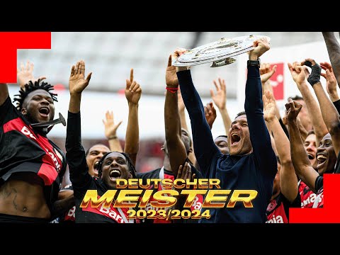 Bayer Leverkusen  CHAMPIONS 2023 / 2024  - Deutsch...