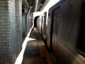 R46 f train entering 4th avenue