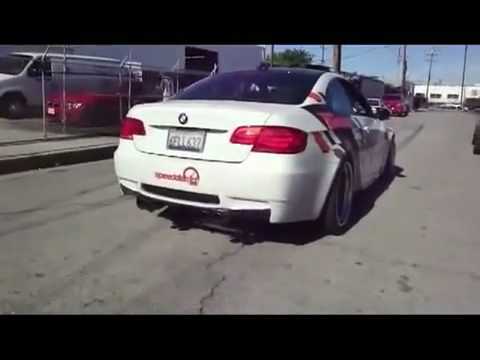 BMW ///M3 E92 Supercharged By | Gintani X Pipe | & | Akrapovich Rear Selection |