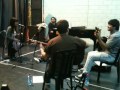 Ana Moura and Idan Raichel rehearse at the Tel Aviv Opera Ho