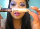 Quick tutorial using eyebrow stencils