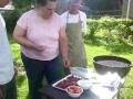 BBQ Beef Kabobs and Corn on the Cob