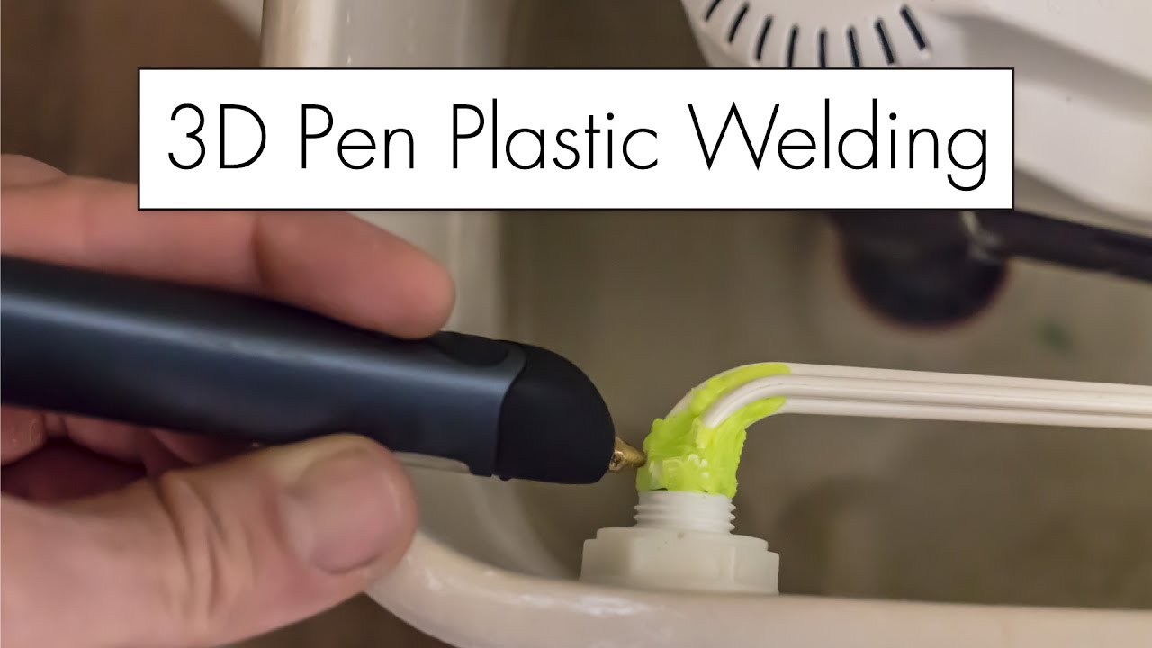 5 Minute Fix : Plastic Welding with 3D Pens