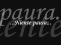 Ligabue Niente Paura Official Music Video and Lyrics