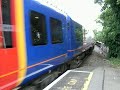 SouthWest Train arriving at Norbiton