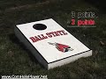 How to Play the Corn Hole game - Exact rules and strategies of playing corn hole!