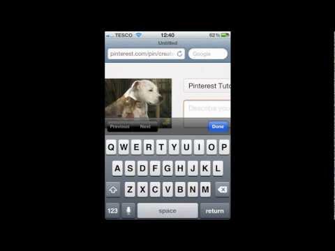 how to pinterest on ipad