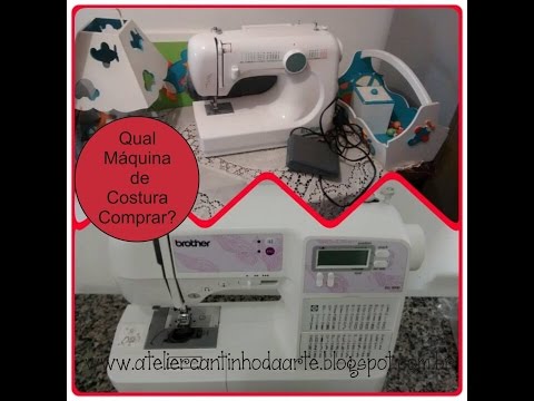 # 2 - Qual máquina de costura comprar?