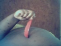 Bellybutton Tickled with a Feather
